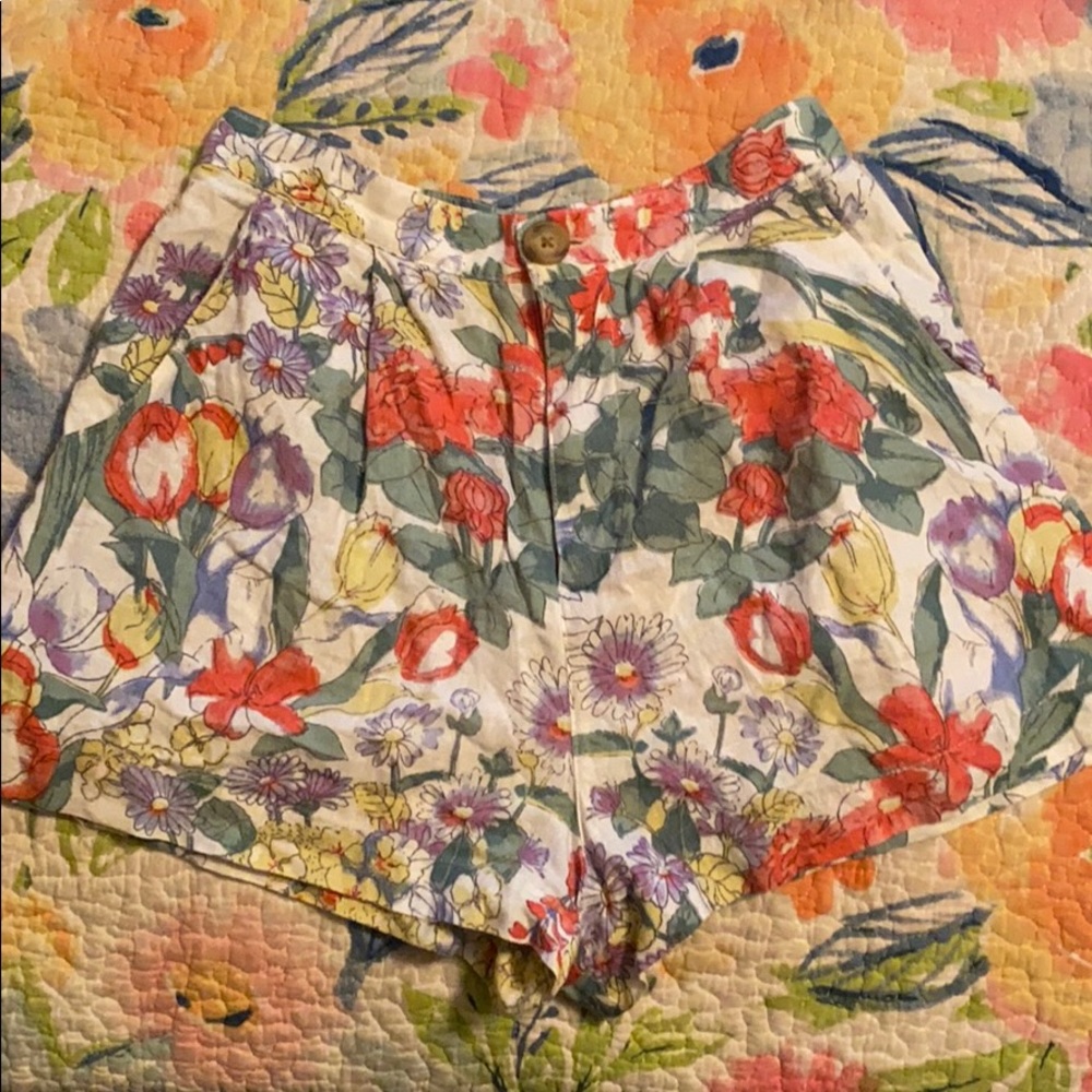 Floral shorts